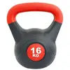 Kettlebell Softee Pvc 16kg - rouge/noir - 16 kg