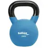 Kettlebell néoprène Softee - Jaune - 24 kg - Musculation - Haltérophilie - Tout le corps