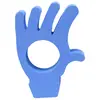 Softee TAPIZ Con Forma DE Mano - Unica, Azul