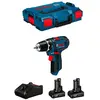 Bosch - Perceuse-Visseuse gsr 12V-15 (2 x 6,0 Ah GAL12V-40 L-Boxx 102)