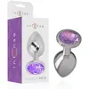 Intense Plug Anal en Métal avec Cristal Violet Taille M 1ut