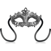 Masque Vénitien Argent pour Mystère et Séduction - OHMAMA - TU