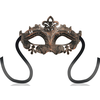 Masque Vénitien Argent pour Mystère et Séduction - OHMAMA - TU