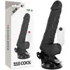 Vibrateur Réaliste Naturel Télécommandé avec Testicules - T1