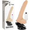Basecock Vibrateur Articulable Télécommande Naturel 18. - T1