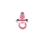 Baile Sweet Abs 10 Rhythms Ring Vibrating Penis Ring Pink 1ut