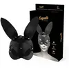Masque Vegan Élégant avec Oreilles de Rabbit Coquette Chic - TU