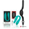 WEARWATCH Technologie sans fil Dual Pleasure Watchme Aigue-marine/noir de jais