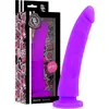 Delta Club Toys Dildo Lilac Medical Silicone 20x4cm 1ut