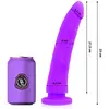 Delta Club Toys Dildo Lilac Medical Silicone 23x4.5cm 1ut