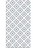 Home and Living Tapis vinyle carrés bleus 200x250cm