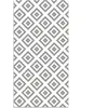 Home and Living Tapis vinyle carrés gris 200x200cm