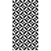 Home and Living Tapis vinyle forme géométrique noir 300x200cm
