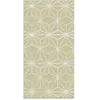 Home and Living Tapis vinyle lignes d'étoiles vert pastel 160x230cm