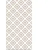 Home and Living Tapis vinyle carrés roses 160x230cm
