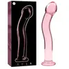 Ibiza Nebula Modèle 18 Gode Crystal Rose 18,5x3,5cm 1ut