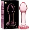 Ibiza Nebula Modèle 2 Plug Cristal Rose 11x3,5cm 1ut