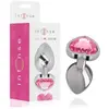 Intense Anal Plug Coeur Cristal Rose Taille M 1ut