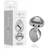 Intense Anal Plug Coeur Cristal Gris Taille S 1ut