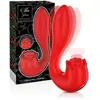 Mia Selena Stimulateur Vibrating + Tapping Rouge 1ut