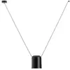LEDS-C4 Attic suspension cylindre Ø 15 cm noire