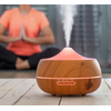 Humidificateur à diffuseur d'arômes avec LED InnovaGoods Wooden-Effect TU