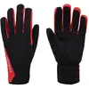 Gants longs Finisseur Pro Warm noir rouge - M