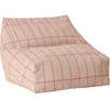 Nobodinoz - Pouf Vibes Rose pâle taille unique