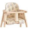 Nobodinoz - Growing Green - Coussin pour chaise évolutive Blue Gatsby