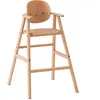 Nobodinoz Chaise haute évolutive en bois Growing green 3 en 1