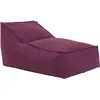 NOBODINOZ - Pouf Lucky - Violet - Polystyrène expansé