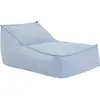 Nobodinoz - Pouf long Lucky Bleu taille unique