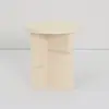 Nobodinoz - Table d'appoint en bois peint Noon Ivoire taille unique