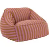 Nobodinoz - Fauteuil pouf Ziggy Rose taille unique