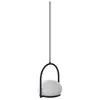 LEDS-C4 Coco Single suspension, noire/blanche