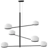 LEDS-C4 Coco Chandelier suspension, noire/blanche