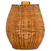 New Garden SAONA-Applique d'extérieur sans fils Ampoule rechargeable H23cm Bois
