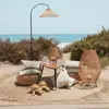 NEWGARDEN Lampadaire ou applique d'extérieur rechargeable avec télécommand noir
