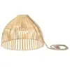 NEWGARDEN Suspension d'extérieur LED rotin 3 intensités rechargeable D43cm