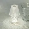 Newgarden lampe à table LED Lola 12 Lux, pile, transparent