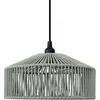 Suspension Newgarden Calabardina, verte, câble, Ø30cm, IP44