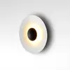 MARSET Ginger 42C applique murale LED Ø42cm brun/blanc