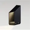 MARSET lampe pour socle LED Domus, hauteur 26 cm, noir, aluminium