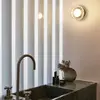 Applique d'extérieur LED MARSET Roc, Ø 14 cm, noir/translucide