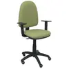 piqueras-y-crespo Chaise Ayna Bras Réglable - Roue Parquet - Vert Olive