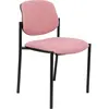 piqueras-y-crespo Piqueras y Crespo Villalgordo Chaise Fixe Bali Rose Châssis Noir