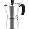 Cafetière en aluminium argenté avec vitrocéramique 12 t. Monix