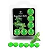 Secretplay Set Brazilians Balls Peppermint 6 pièces