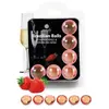 Secretplay Set boules brésiliennes fraises avec Cava 6uds