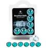 Secretplay Set Brazilian Balls Cold Effect 6 unités